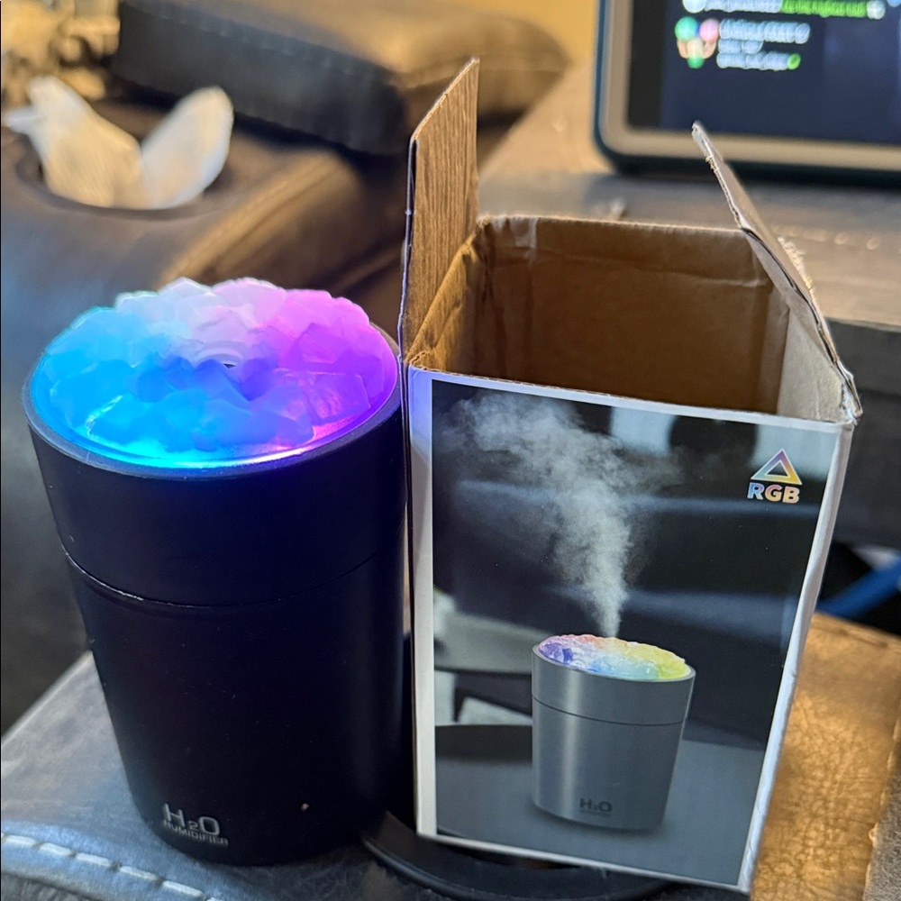 RGB LED Humidifier with Colorful Light
